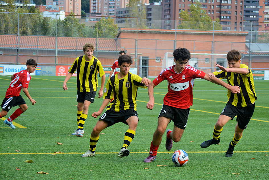 Goleadas y empates en Juveniles y Cadetes